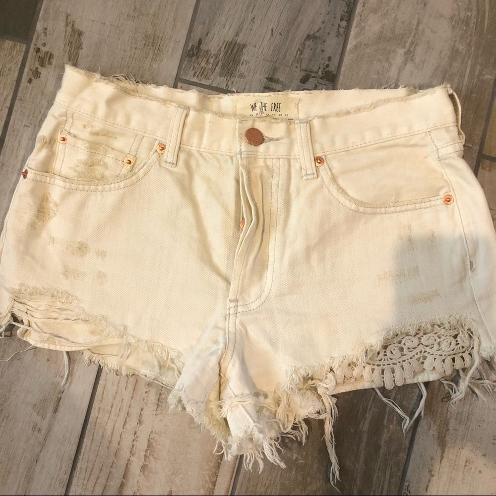 NWOT!! Free People Denim Shorts!